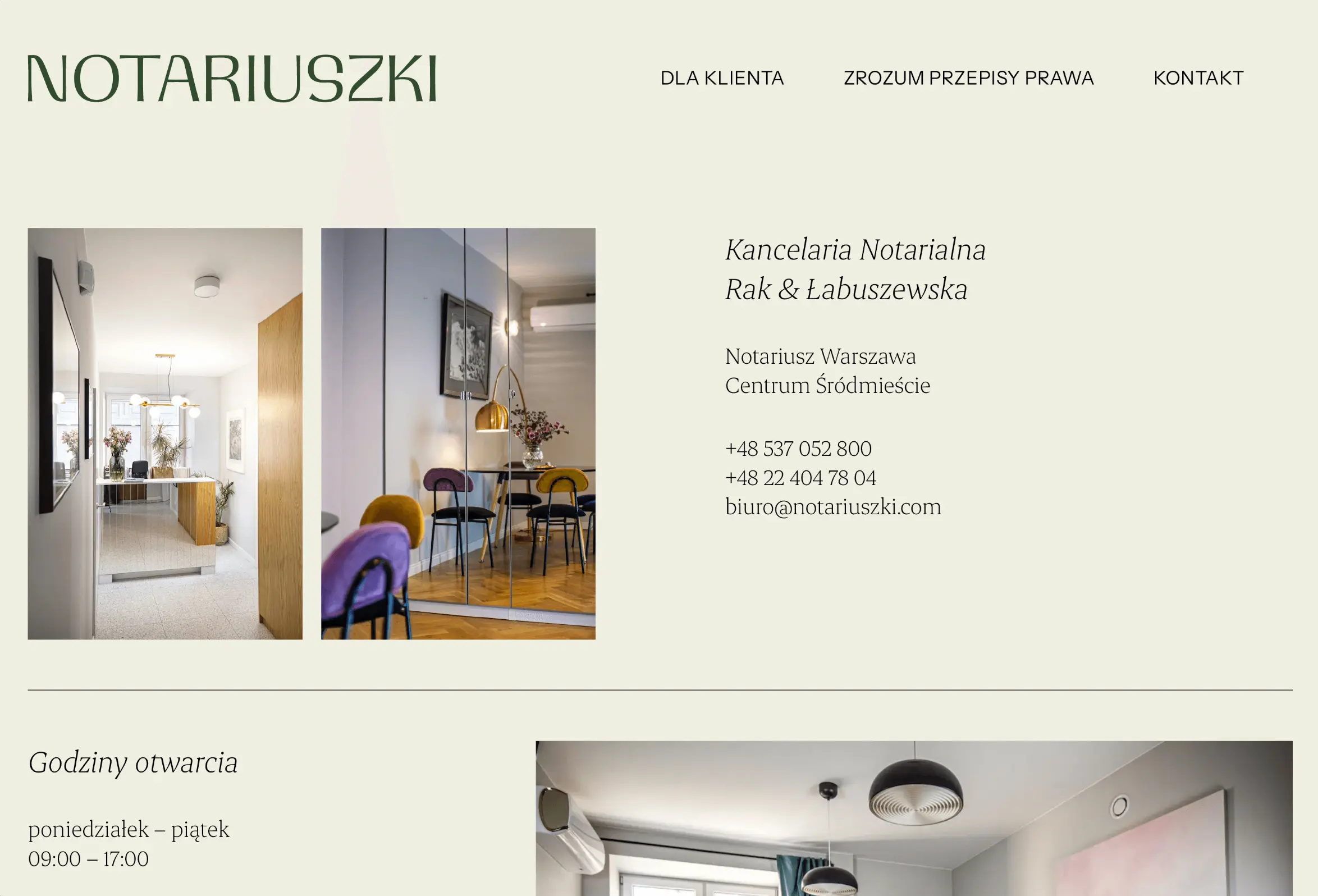 notariuszki.com website