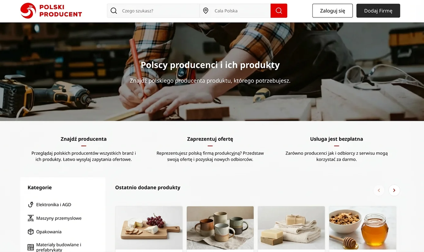 polskiproducent.pl website
