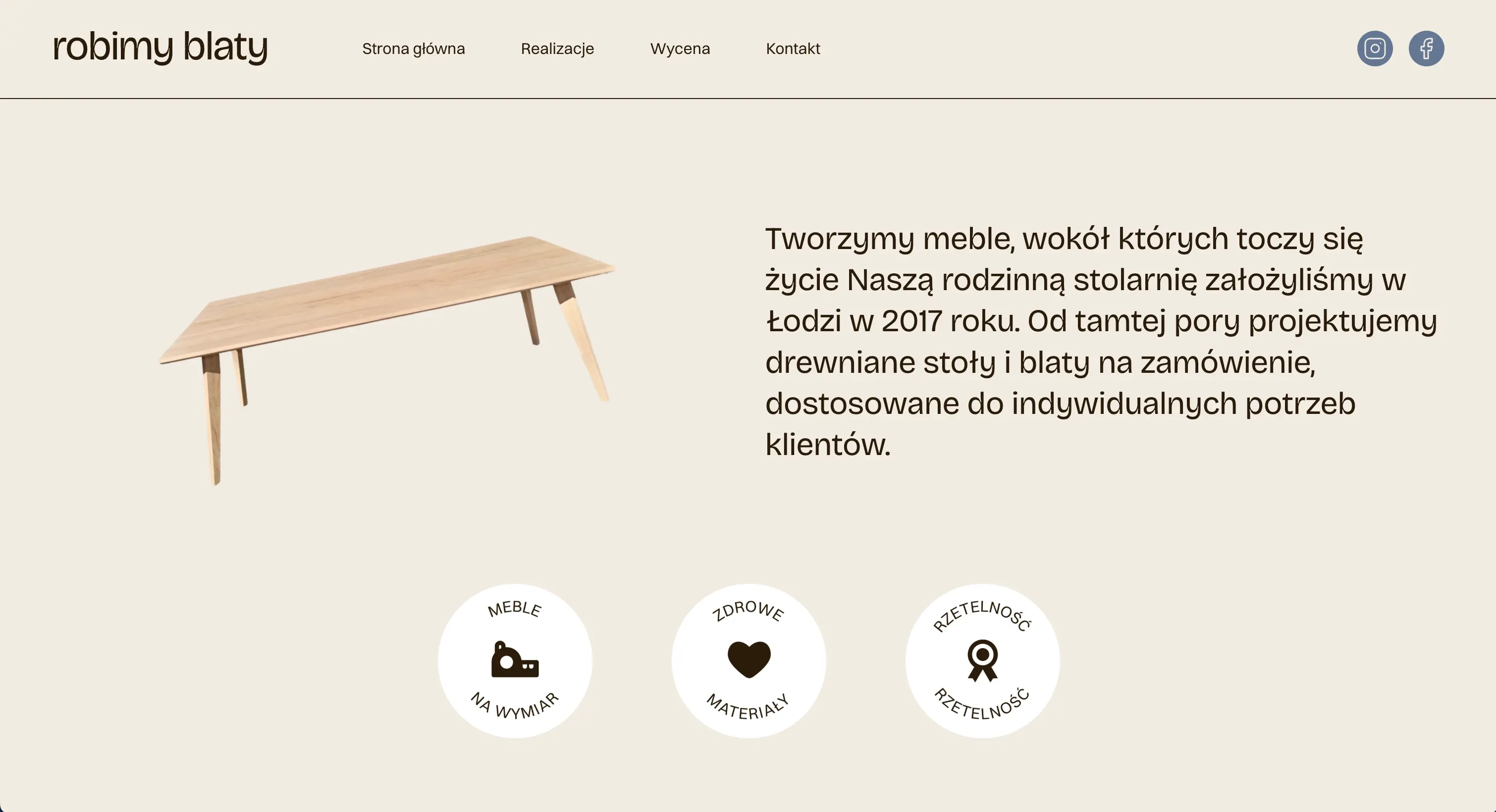 robimyblaty.pl website